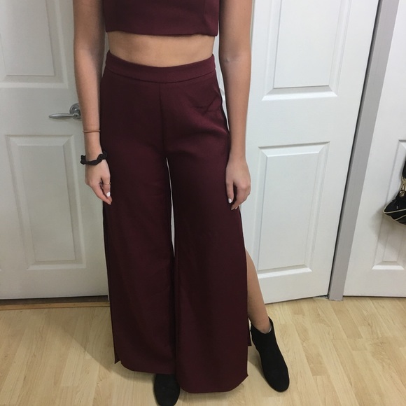 Burgundy classy set - Picture 3 of 6